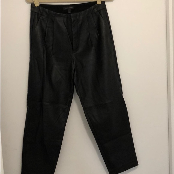 Banana republic FAUX Leather pants - Picture 4 of 4
